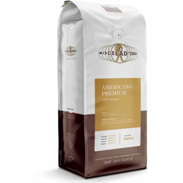 Café Miscela Ouro Americano Premium para os amantes de café exigentes. Aroma rico e sabor intenso. Aproveite o melhor café online!