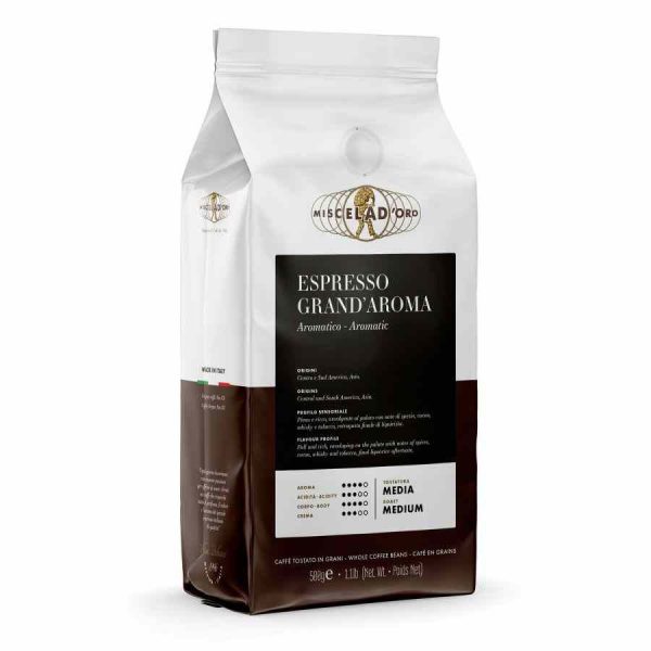 Café Italiano de Qualidade Superior Miscela d'Oro Espresso Grand Aroma - Compre Online!