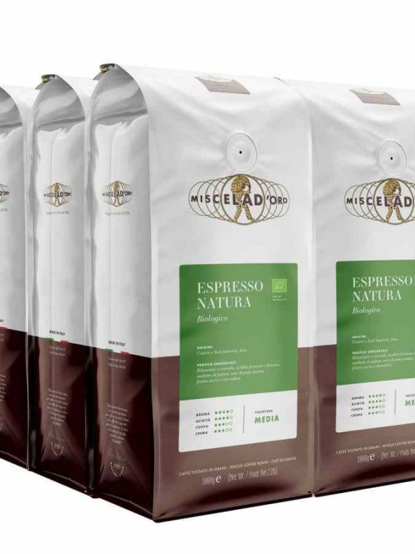 Descubra o delicioso Miscela d'Oro Espresso Natura - Uma opção premium para apreciadores de café. Compre já online e desfrute!
