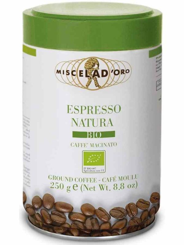 Café Miscela d'Oro Espresso Natura, o segredo do verdadeiro espresso italiano. Compre online e desfrute da melhor qualidade.