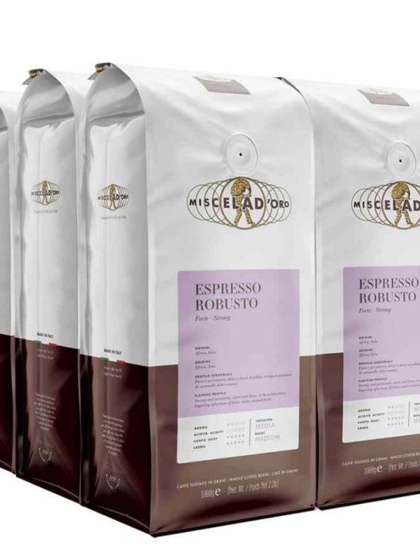 Café Miscela d'Oro Espresso Robusto 100% Robusta - Qualidade premium para os amantes de café. Compre online agora!