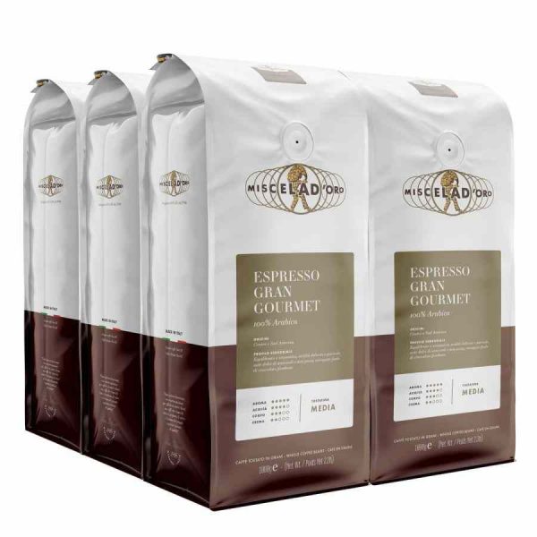 Café Miscela d'Oro Gran Gourmet 100% Arábica - Delicioso e aromático café 100% Arábica para os verdadeiros apreciadores. Aproveite!