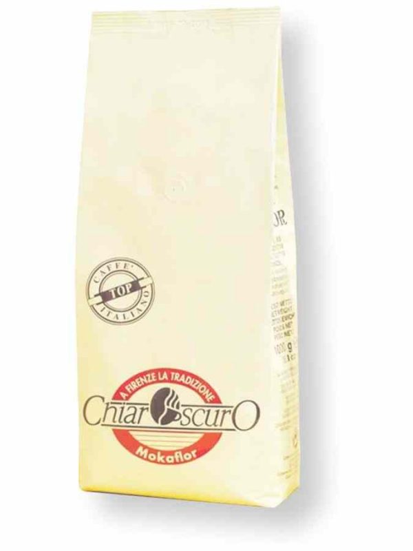 Café Descafeinado Mokaflor Chiaroscuro CO2: Aromático e Suave. Desfrute da qualidade premium deste café descafeinado de alto nível. Compre online!