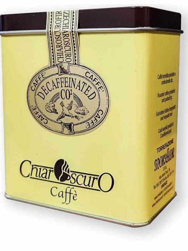 Café Descafeinado CO2 de Alta Qualidade da Mokaflor Chiaroscuro - Compre online agora para uma experiência sofisticada e sem cafeína!