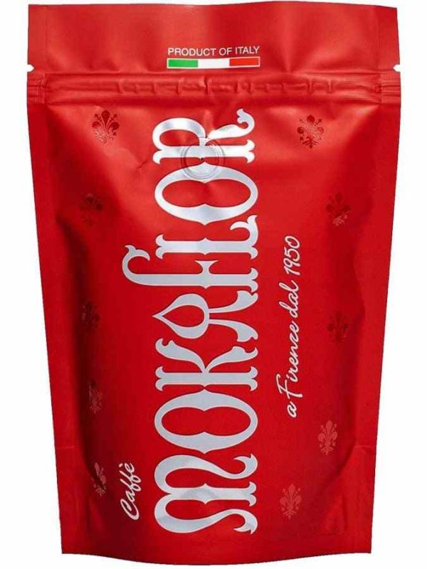 Grãos de café Mokaflor Rossa - Delicioso café italiano 100% arábica, ideal para os amantes de café. Compre online e desfrute!