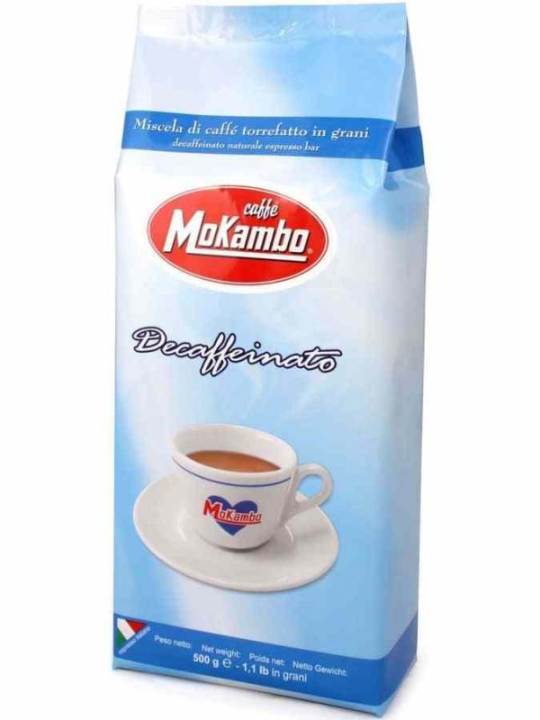 Café Descafeinado Mokambo Decaffeinato - Sabor intenso e aroma irresistível num café descafeinado de alta qualidade. Compre já online!
