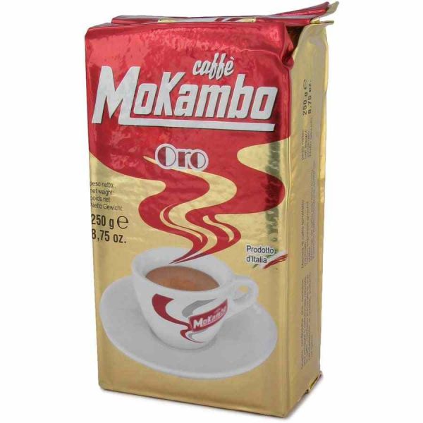 Café Mokambo Ouro premium torrado e moído - Aroma intenso e sabor autêntico. Adquira online agora!
