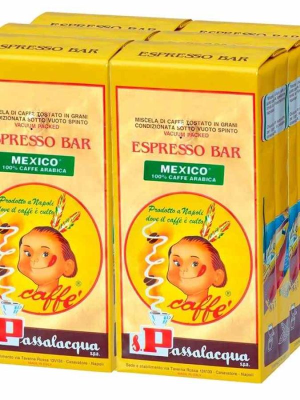 Café gourmet Passalacqua México, aroma intenso e sabor excepcional. Compre online e desfrute de cada chávena!