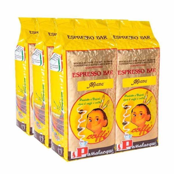 Moana da Passalacqua: Café de alta qualidade para comprar online. Aprecie o sabor autêntico do café italiano em casa!