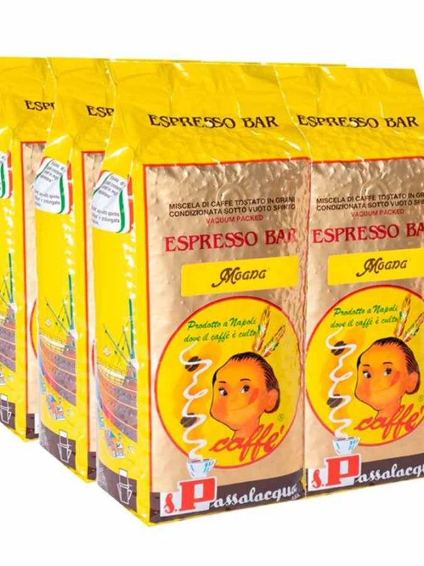 Moana da Passalacqua: Café de alta qualidade para comprar online. Aprecie o sabor autêntico do café italiano em casa!