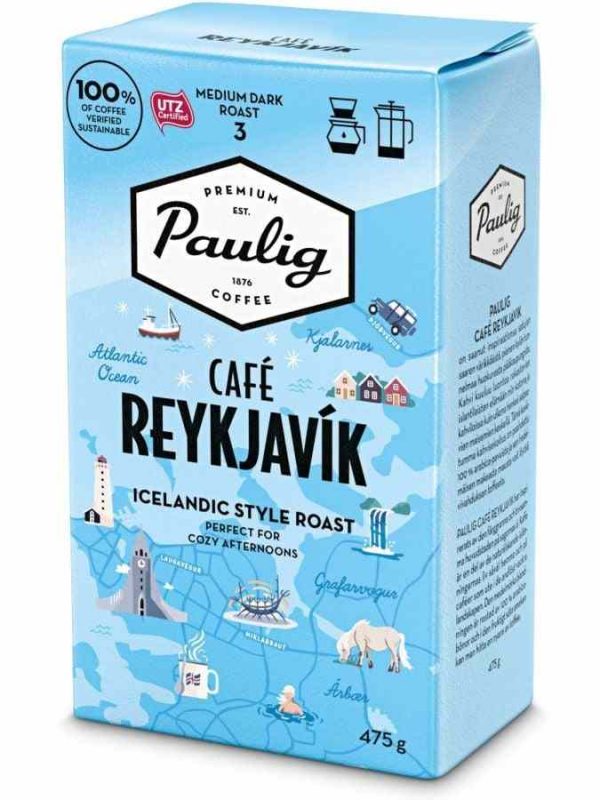 Café Paulig Reykjavík da melhor qualidade para comprar online - Saboreie este delicioso café islandês!