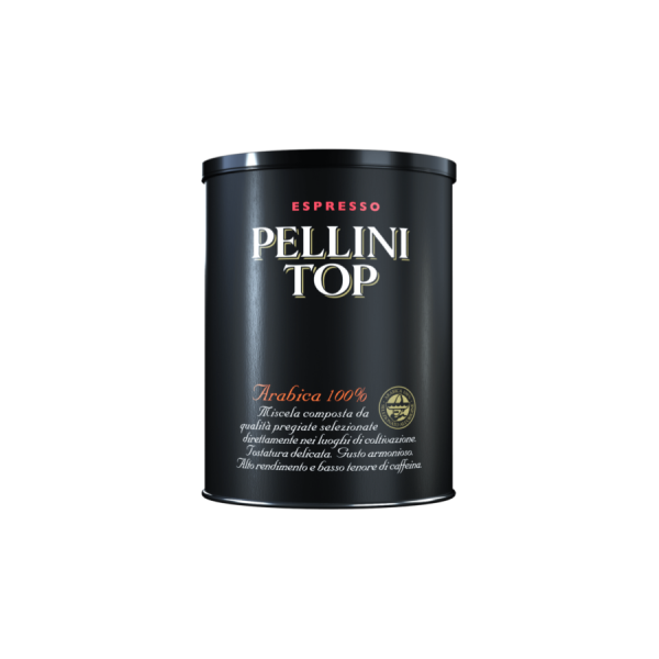 Café Moído Pellini Top 100% Arábica 250 g - Sabor Intenso e Aroma Delicioso para os Amantes de Café Gourmet. Aproveite!