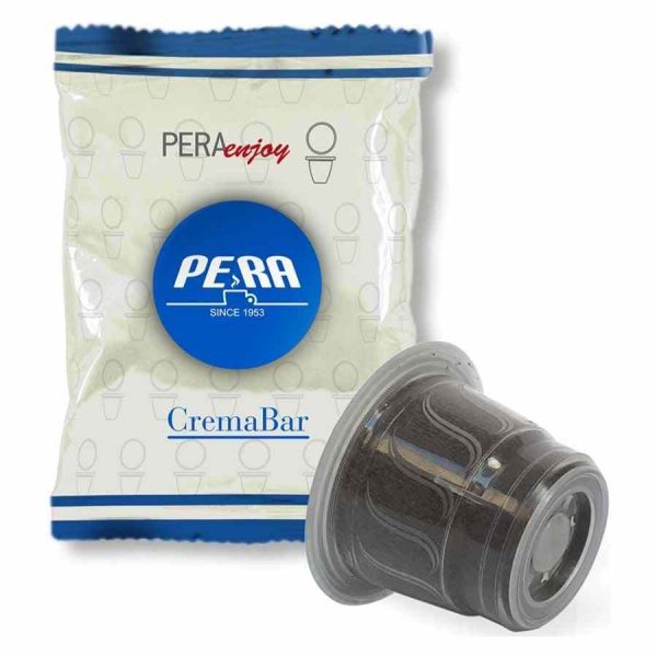 Cápsula de café de alta qualidade compatível com Nespresso Pera CremaBar. Desfrute de 50 unidades de puro deleite. Compre agora!