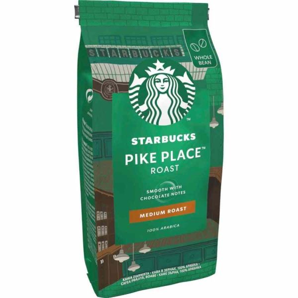 Café Starbucks Pike Place Roast 200 g em grãos - Aromático e encorpado para apreciadores exigentes. Compre online!