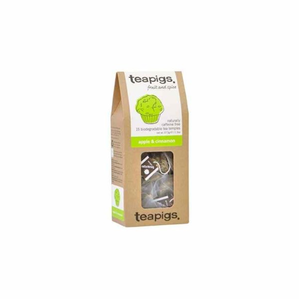 Chá premium Teapigs de Maçã e Canela - 15 saquetas de chá. Delicie-se com este blend aromático e saboroso. Aproveite o melhor chá online!