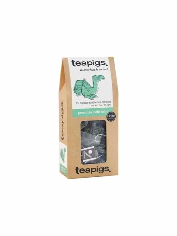 Chá Verde Com Menta Teapigs - 15 Saquetas de Chá, Refrescante e Revigorante - Compre Online!