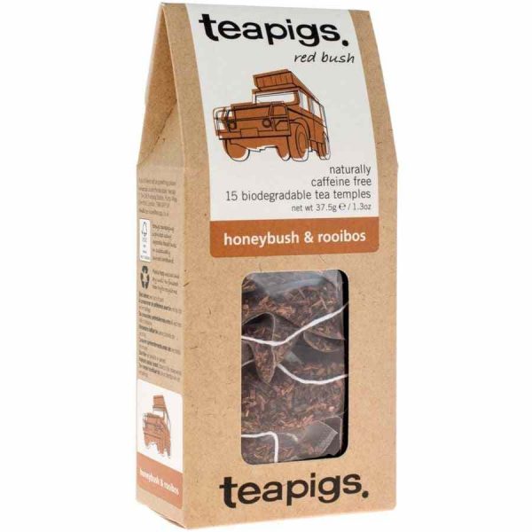 Saquinhos de chá Teapigs Honeybush e Rooibos - Delicioso e aromático chá de alta qualidade para relaxar. Compre online agora! 🍵✨
