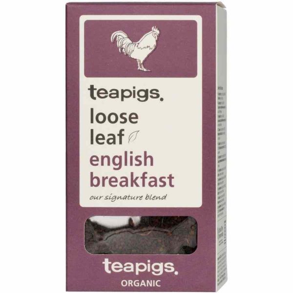 Chá Inglês Orgânico Teapigs de Manhã para Comprar: Folha Solta 100g - Delicioso e Saboroso para Iniciar o Dia com Energia!