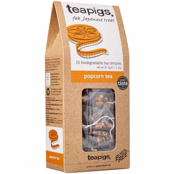 Chá Pipoca Teapigs - 15 Saquinhos de Chá de Qualidade Premium | Comprar Online