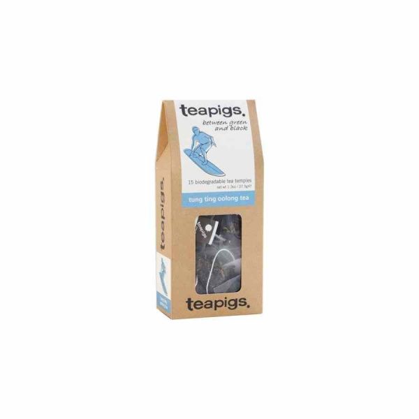 Chá Tung Ting Oolong Teapigs, 15 saquetas de chá - Saboreie a qualidade premium deste chá oolong de Tung Ting. Aproveite cada gole destes saquinhos de chá Teapigs.