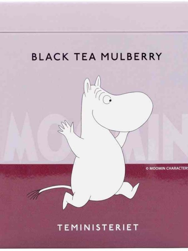 Chá preto solto de amoreira Teministeriet Moomin - 100 g. Um chá de alta qualidade para comprar online. Aprecie cada gole!