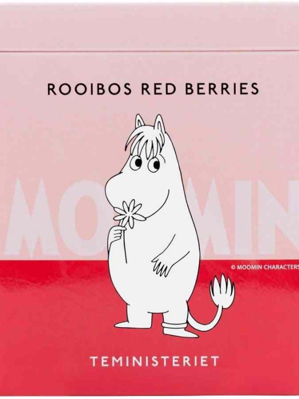 Chá solto de frutas vermelhas Teministeriet Moomin Rooibos, 100 g - Delicie-se com este chá de alta qualidade e saboreie o aroma frutado. Compre online!